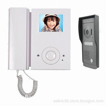 Night Vision Video Intercom System with 3.5'-inch Color Digital LCD